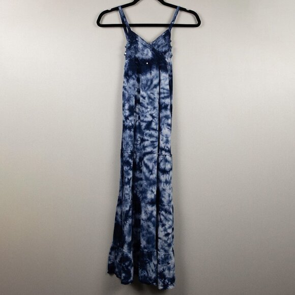 Justice tie dye maxi dress-10 - Picture 1 of 3